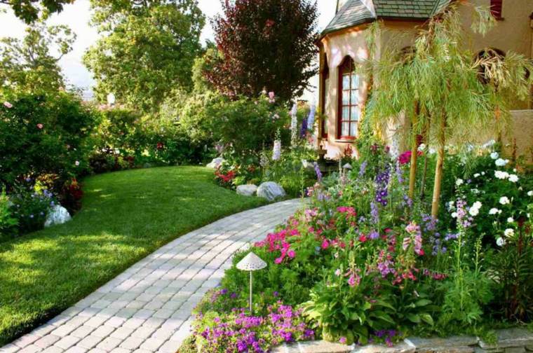 deco idea English garden interesting