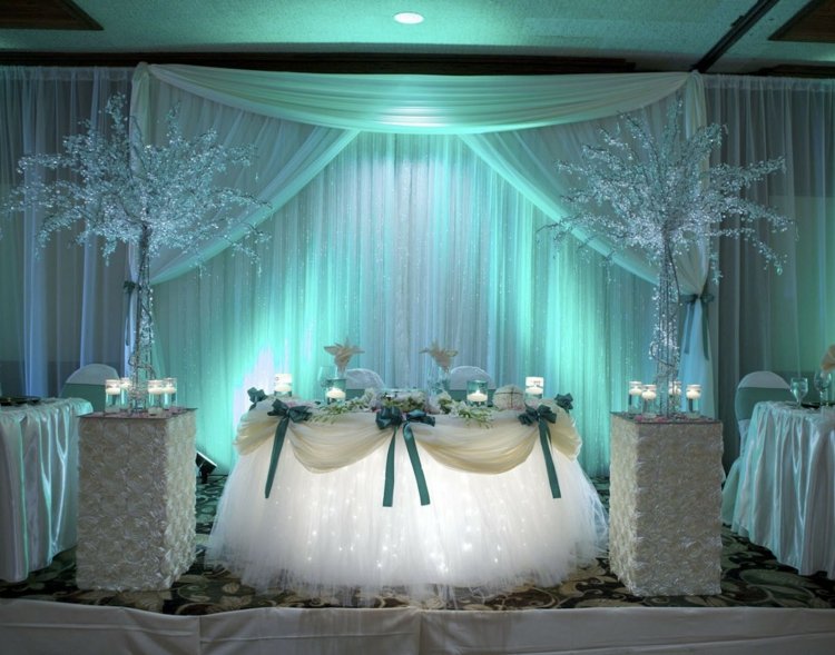 wedding idea deco table