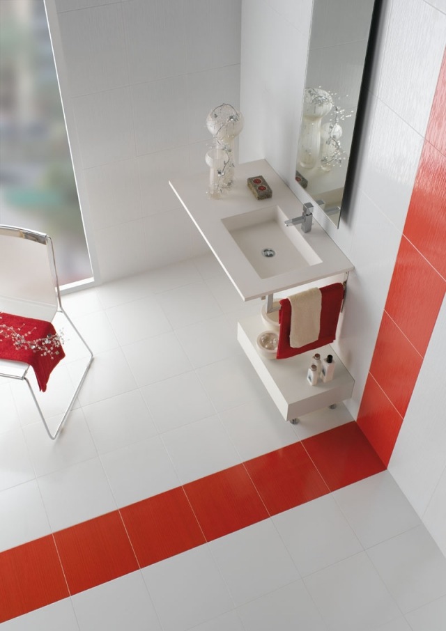 ideas-tiled bath-bathroom-color-white-red