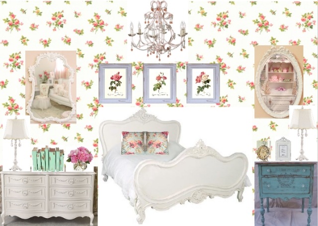 ideer-dekorasjon-rom-romantisk-Shabby-Chic