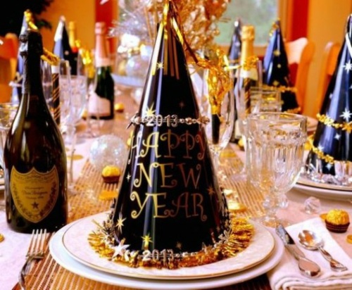 Deco ideas New Year table