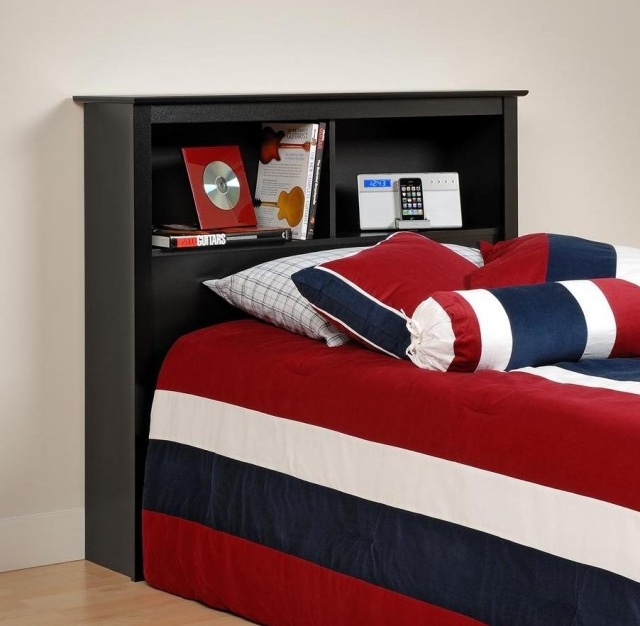 ideas head-to-bed-shelves-storage machine bed-color-blue-red