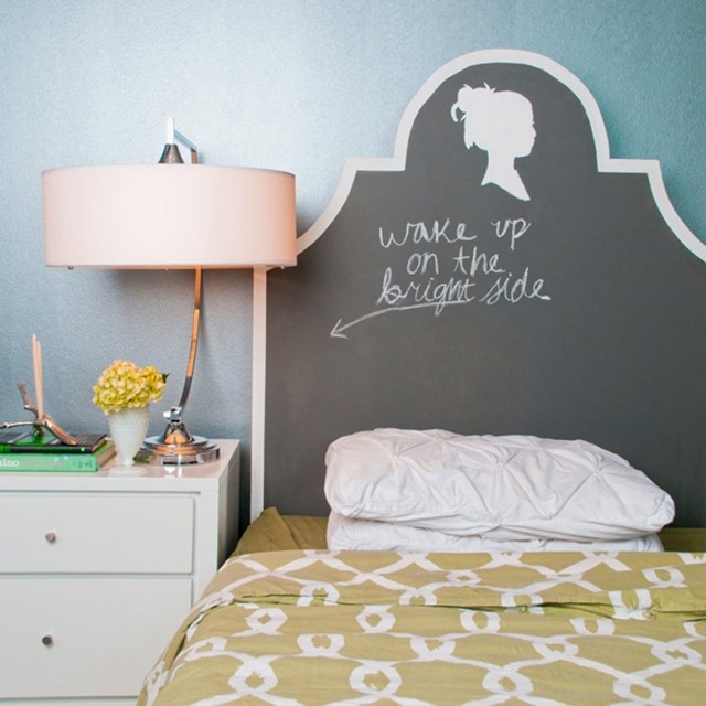 ideas fathead bed - Message-positive woman-figure-decoration