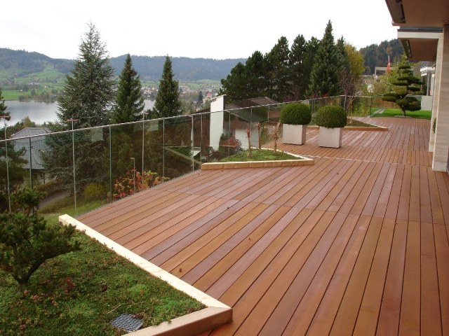 ideas-terrace-wood-spacious-view-railing-transparent ideas terrace wood