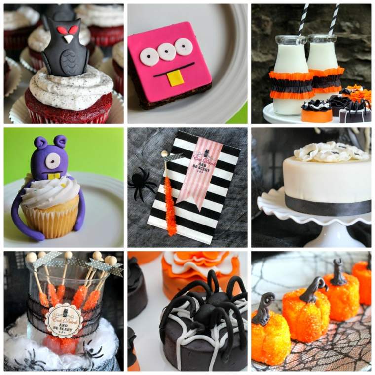 bord halloween deco idé brico barn kreativ aktivitet