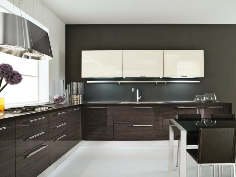 black kitchen furniture ideas'aménagement contemporain