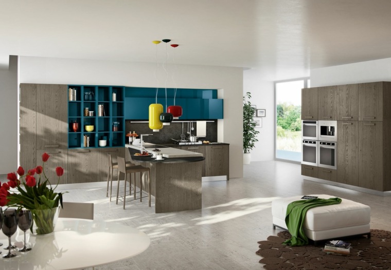 colors for modern kitchen decoration