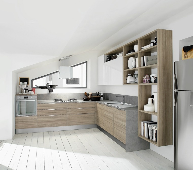 idea modern kitchen furniture wood design