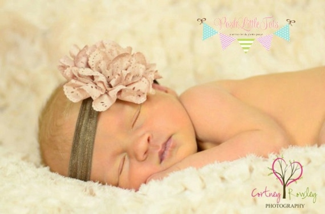 baby girl headband idea