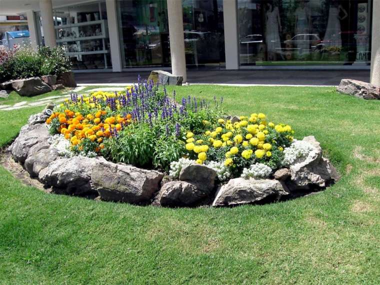 garden edge idea zone stone