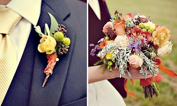 intressant bouquet mariee idé