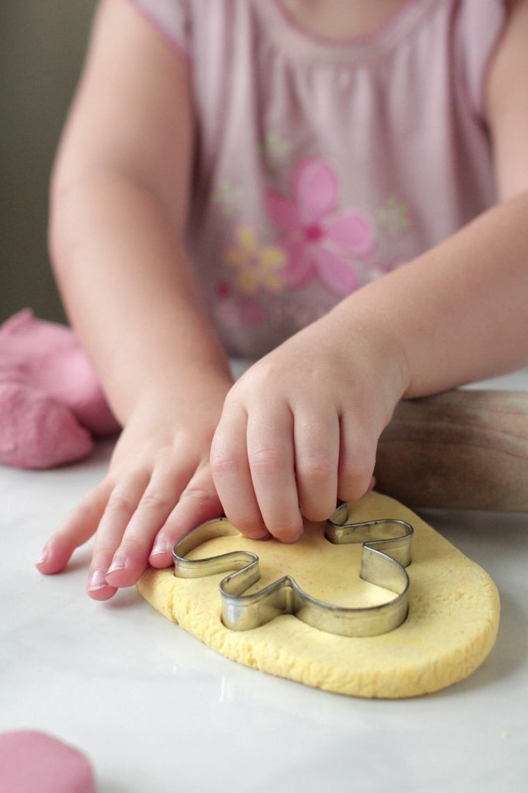 DIY autumn child's dough