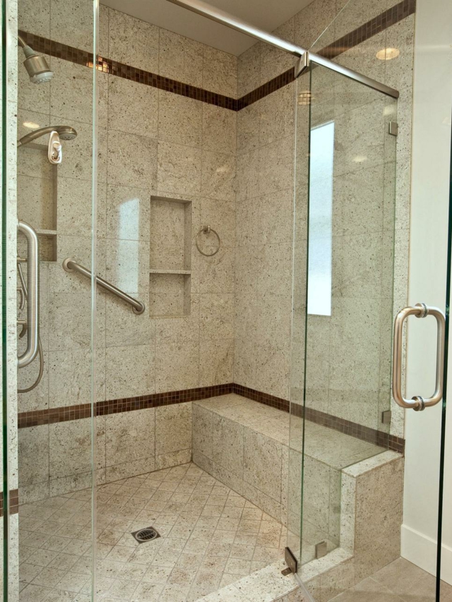 elegant integral shower cubicle design idea large bathroom