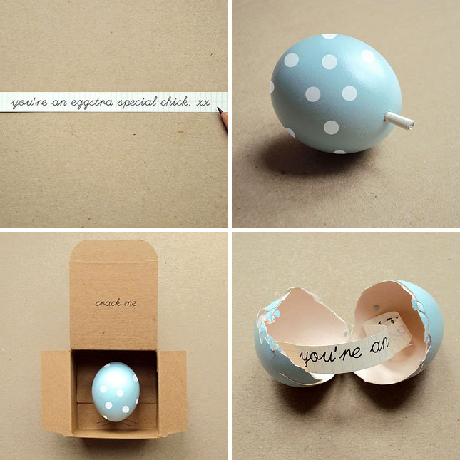 gift idea original easter easter egg deco original modern