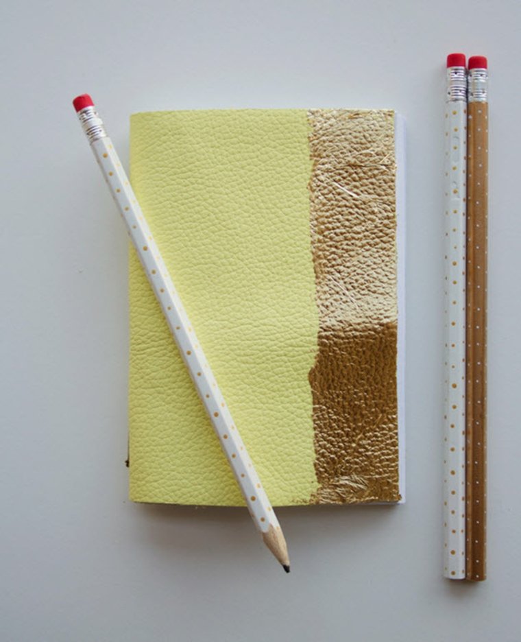 gift idea valentine's day diary idea leather diy