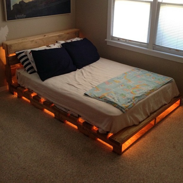 idea frame bed palette deco luminause