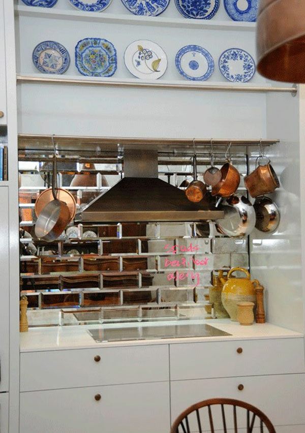 idea wall tile kitchen design