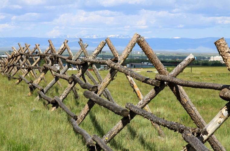 garden fence wooden idea DIY