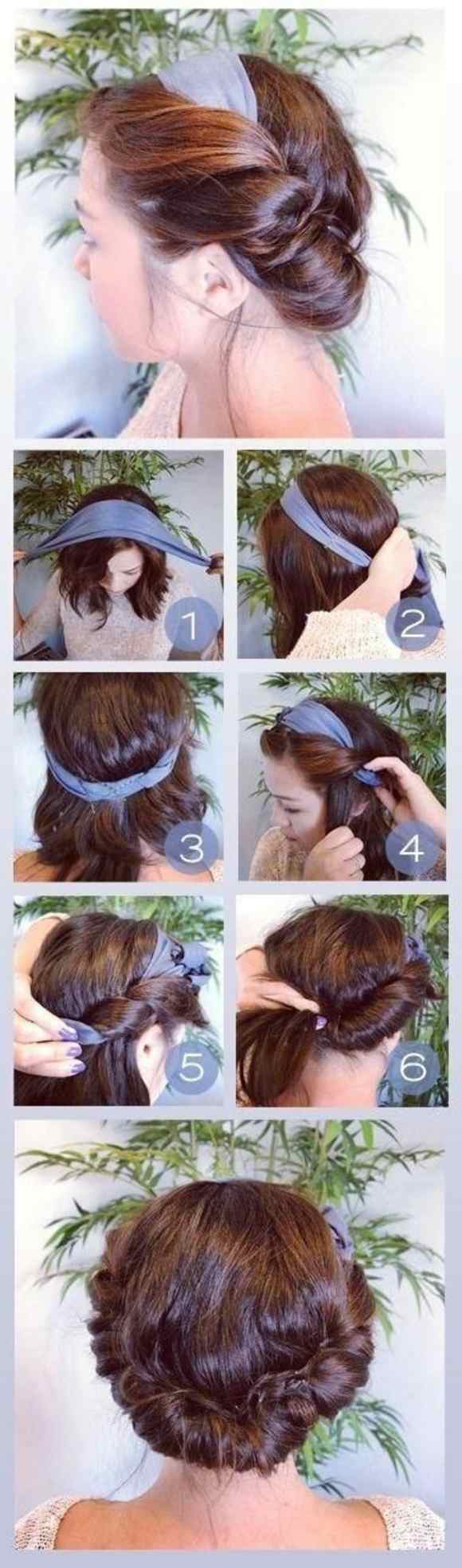 Idea hairstyle interesting woman tutorial
