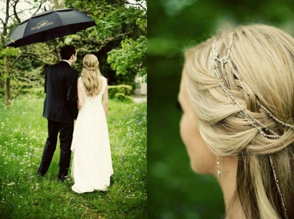 bridal hairstyle idea