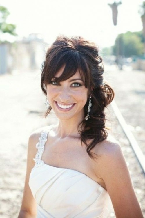 modern wedding hairstyle idea