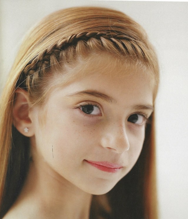 little girl wedding hairstyle idea