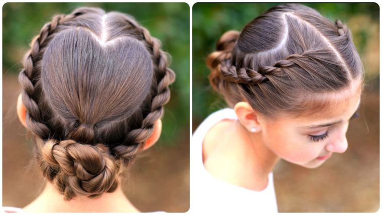 ideas hairstyle evening valentine's day