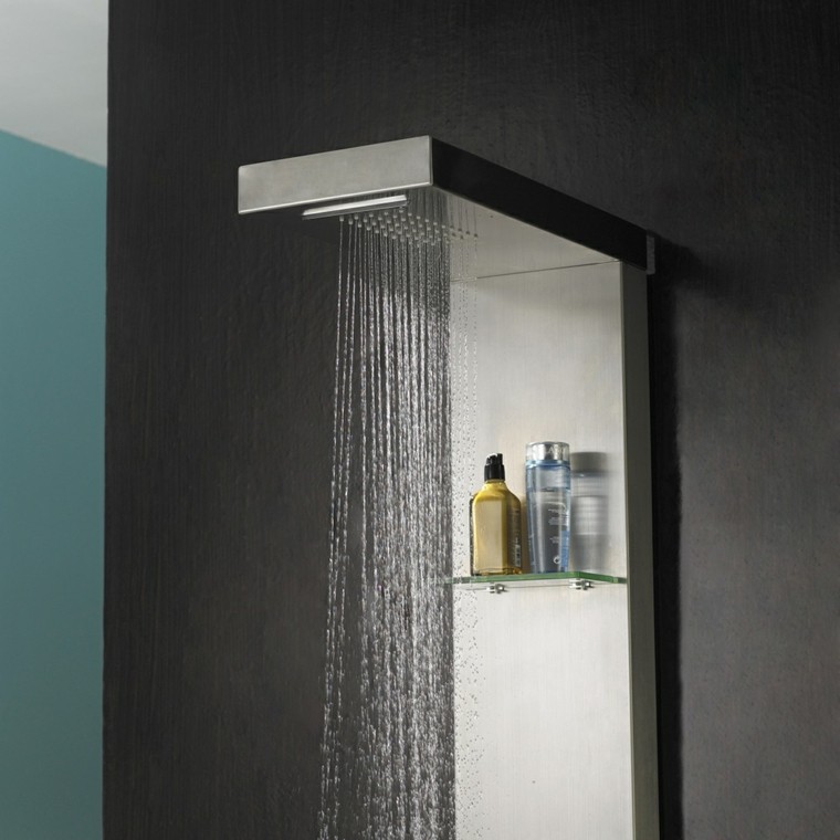 shower'italienne avec colonne moderne