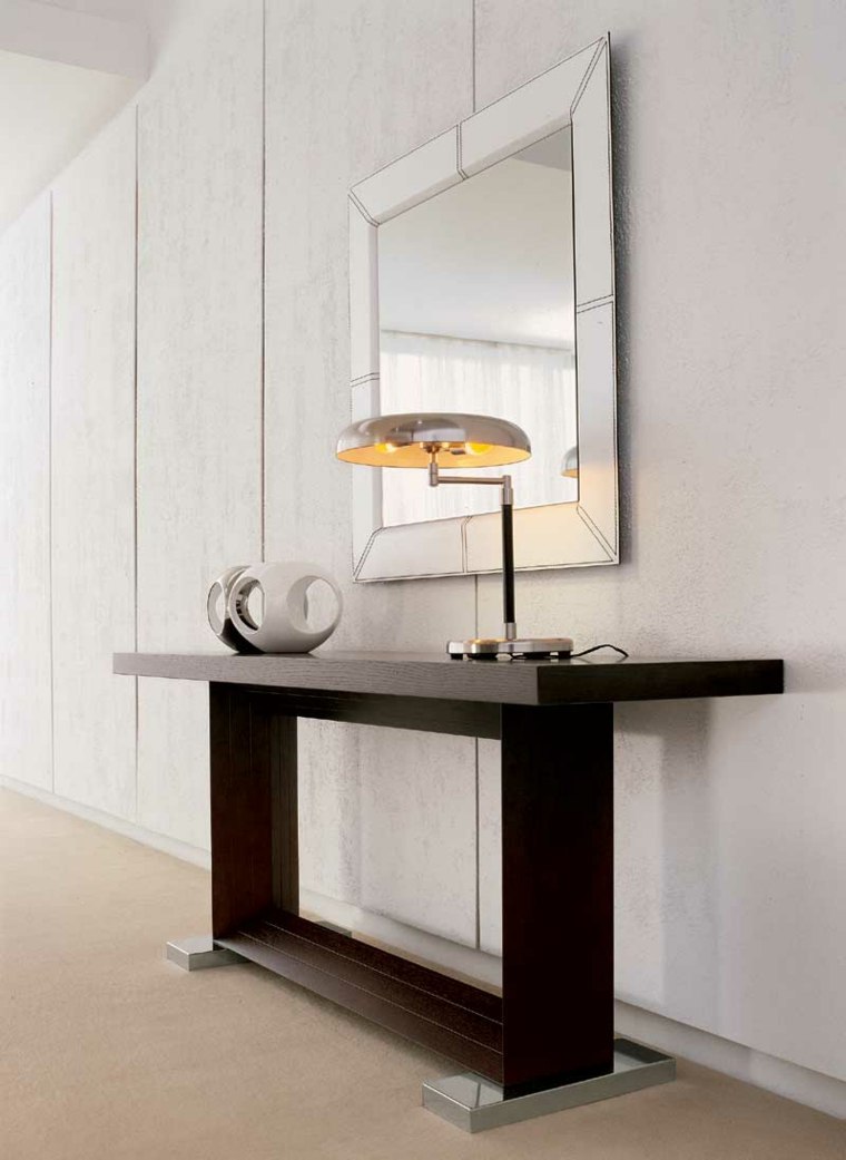 deco idea entrance furniture console metal