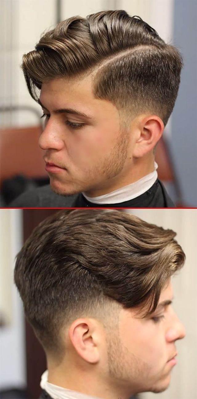 haircut man 2016 medium-length hair brown handsome kid