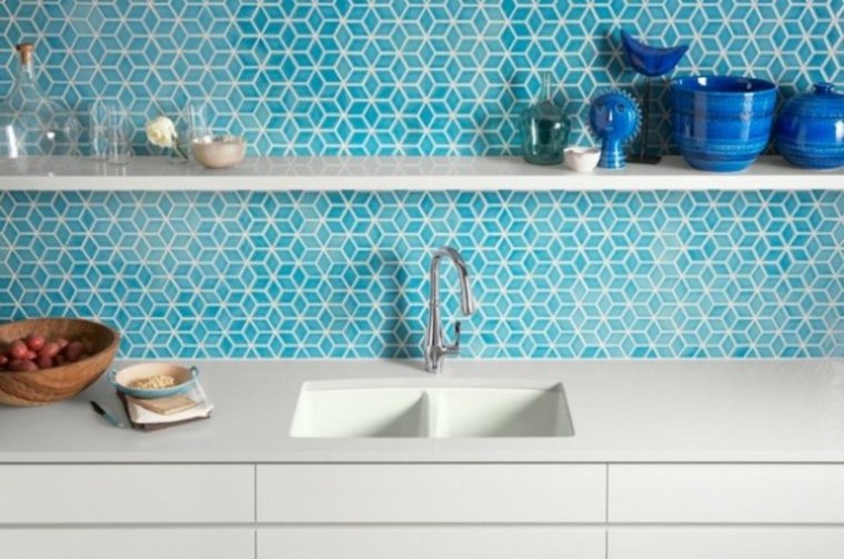 credence idea modern kitchen wall tile