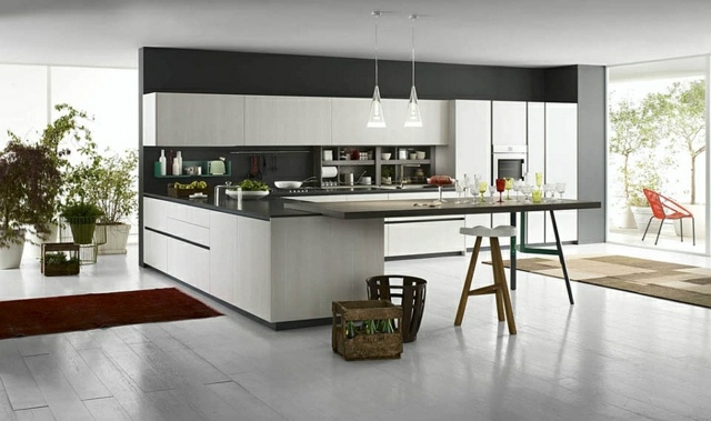 Italian modern deco cooking idea