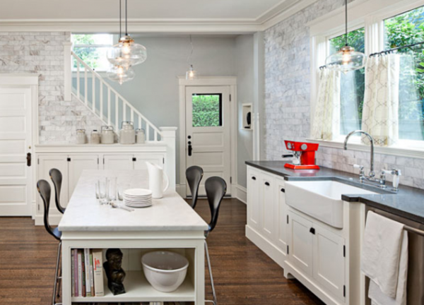 modern kitchen island