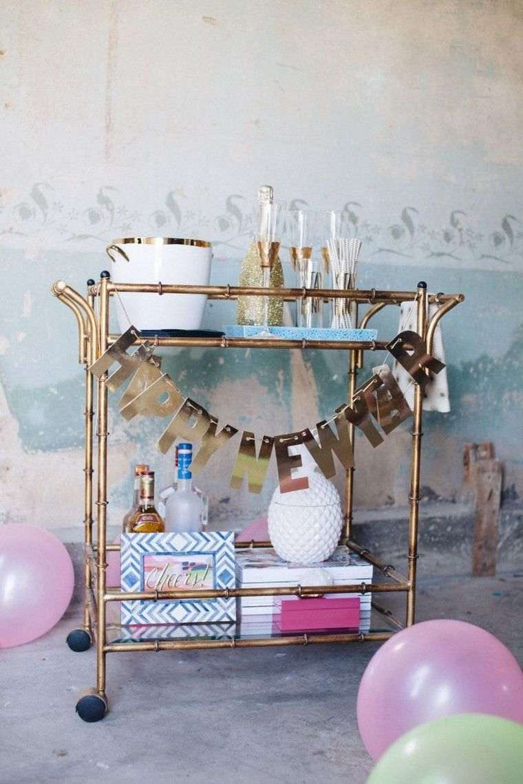 idee de deco bar-new-year-carriage