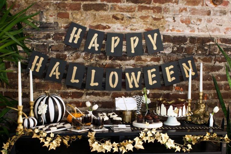 deco idea Halloween elegant