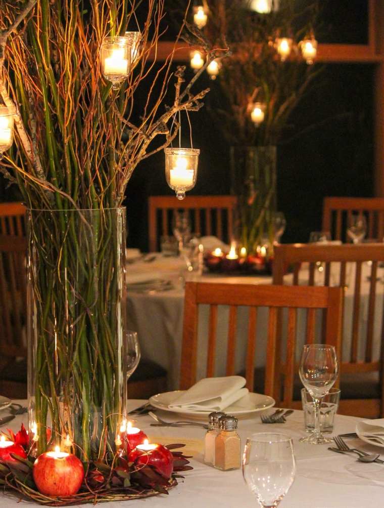 idea deco birthday table light small street lights nice romantic mood