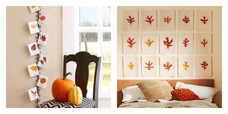 fall leaves deco ideas autumn