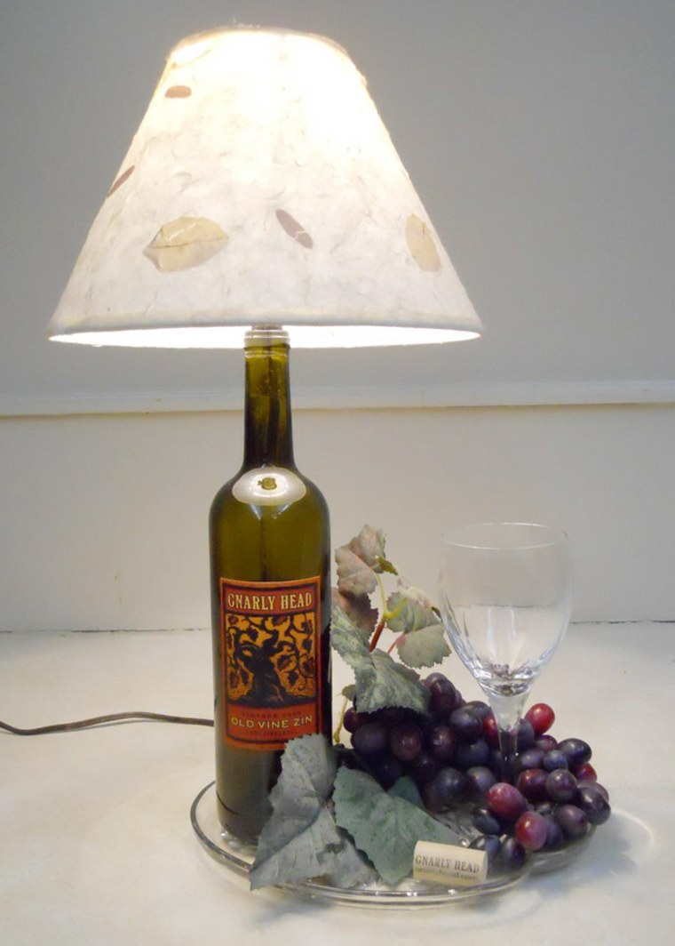 idea recycle bottle wine deco original diy cheap