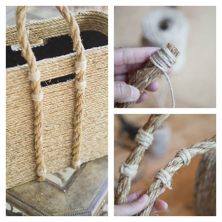 decoration and DIY rope storage