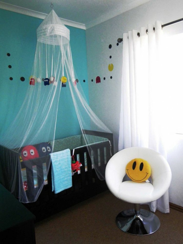 idea deco room baby boy blue