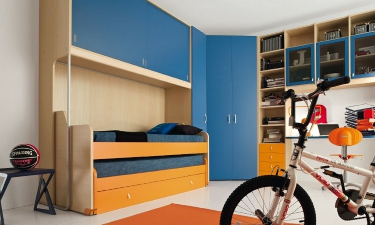 modern boy room deco idea