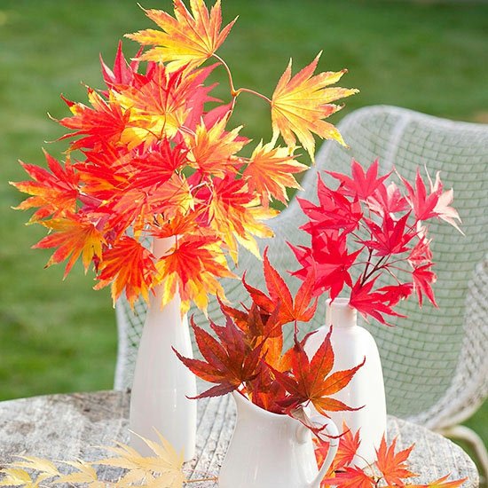 idea of ​​colored deco autumn