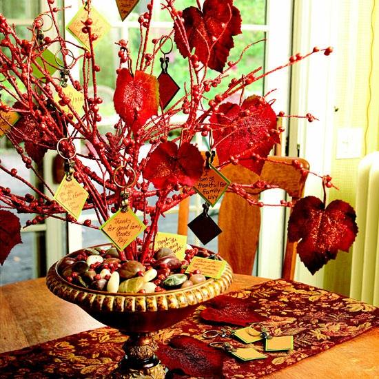 idea of ​​colored deco autumn