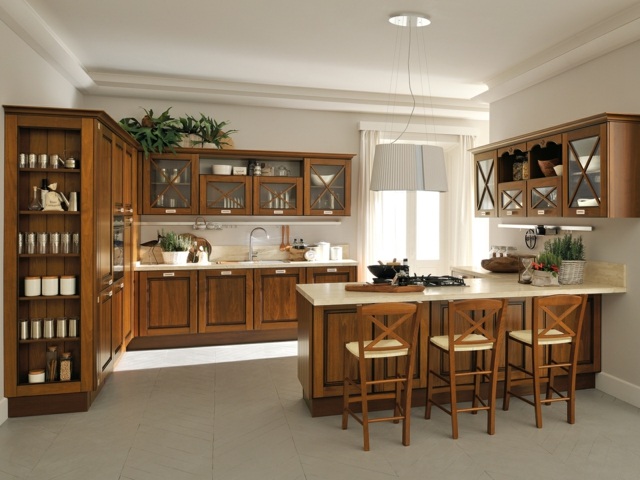 idea deco kitchen solid wood