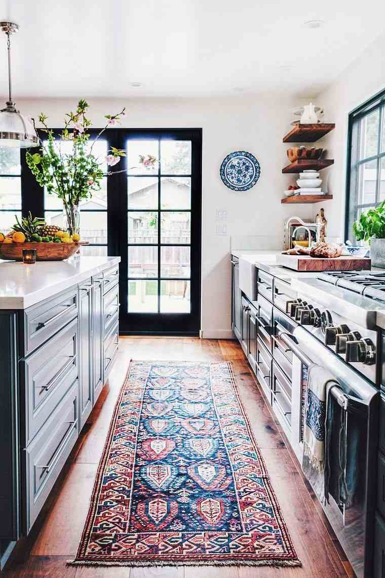 model kitchen hallway kitchen decoration length carpets floor