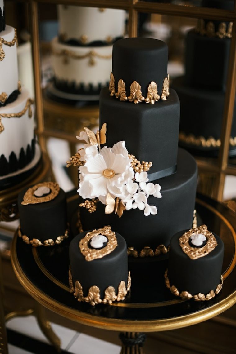 Birthday Decor Idea In Gold And Black A Spicy Boy