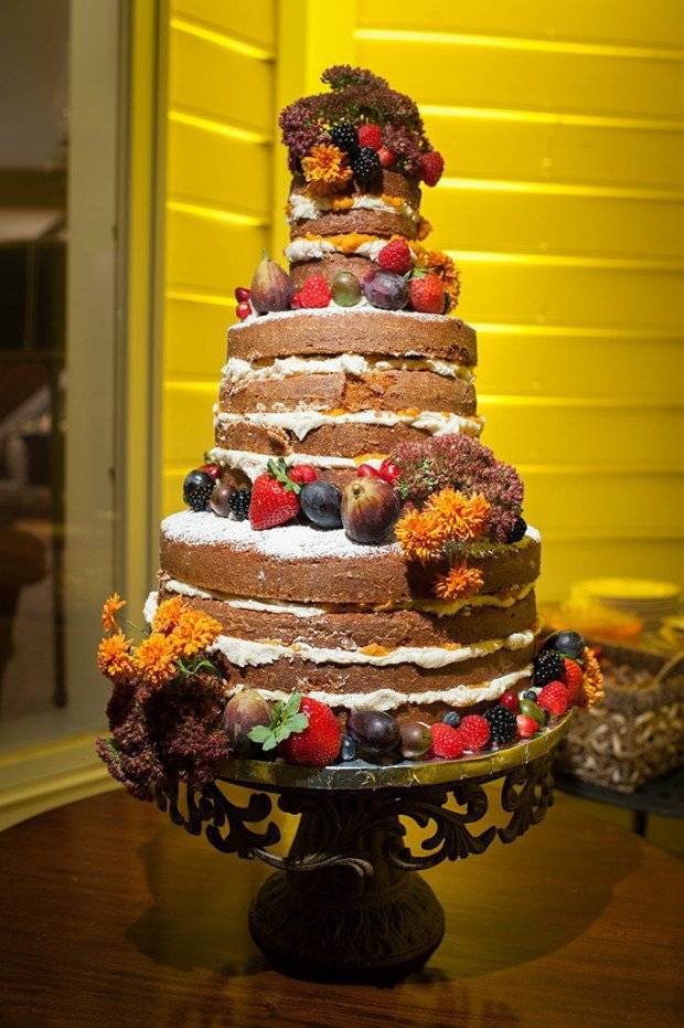 idea deco kek perkahwinan desa