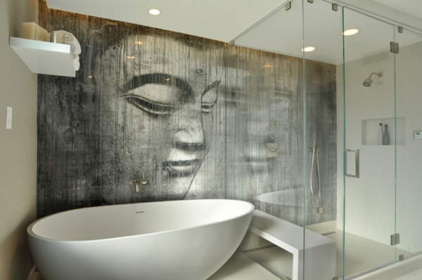 Asian inspiration deco inspiration bath room