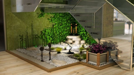 idea of ​​interior garden