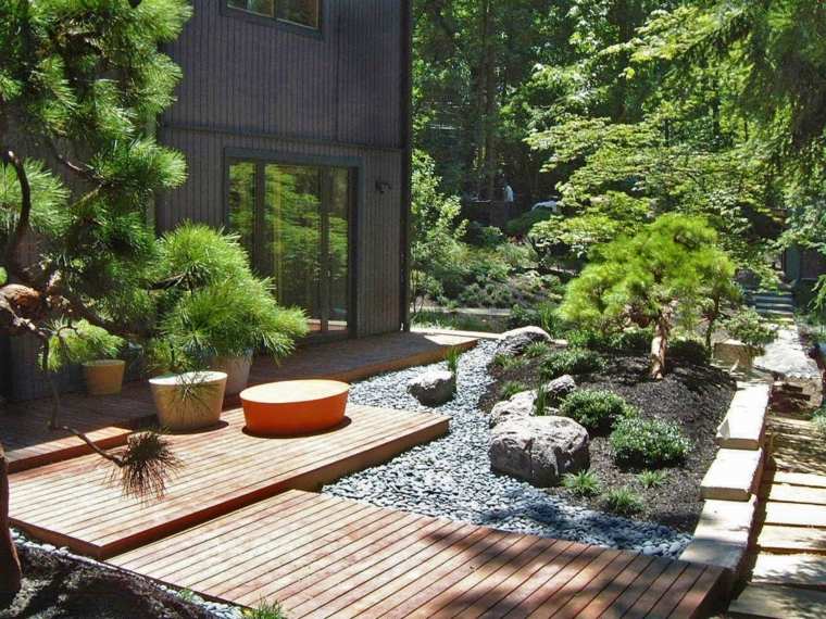 deco idea zen modern garden